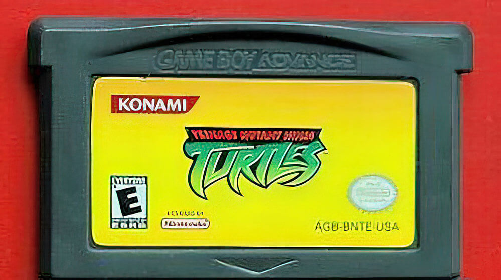 Лицензионный картридж Teenage Mutant Ninja Turtles (2003) для Game Boy Advance